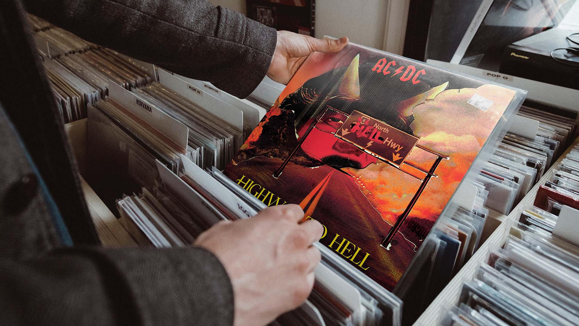 Highway To Hell Reimagined Record Cover, Motion